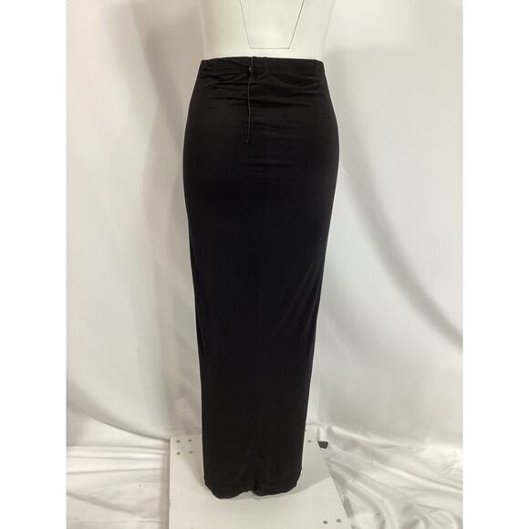 Wardrobe.Nyc Stretch-Knit Black Maxi Skirt Size S - Picture 3 of 4